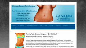 What Chicagotummytuck.net website looked like in 2019 (4 years ago)