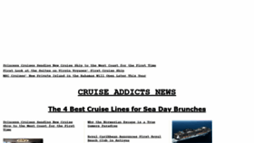 What Cruiseaddictsnews.com website looked like in 2019 (4 years ago)