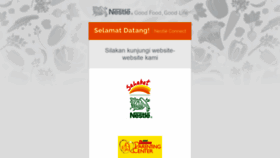 What Connect.sahabatnestle.co.id website looked like in 2019 (4 years ago)