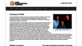 What Casecompany.com website looked like in 2019 (4 years ago)