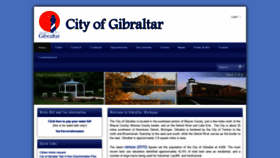 What Cityofgibraltar.net website looked like in 2019 (4 years ago)