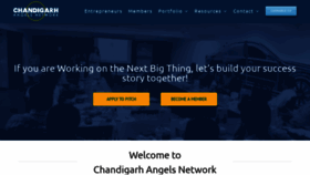What Chandigarhangelsnetwork.com website looked like in 2019 (4 years ago)