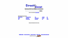 What Circuitscout.com website looked like in 2019 (4 years ago)