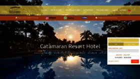 What Catamaranhotel.com.tr website looked like in 2019 (4 years ago)