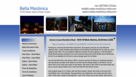 What Croatia-maslinica-solta.com website looked like in 2019 (4 years ago)