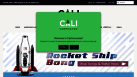 What Caliconnected.com website looked like in 2019 (4 years ago)