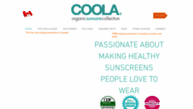 What Coolasuncare.ca website looked like in 2019 (4 years ago)