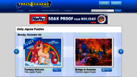 What Crazy4jigsaws.com website looked like in 2019 (4 years ago)
