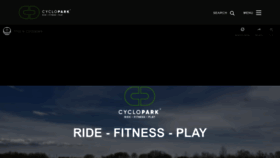 What Cyclopark.com website looked like in 2019 (4 years ago)