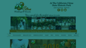 What Citrusparkweddingandevents.com website looked like in 2019 (4 years ago)