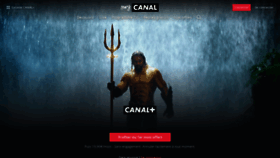 What Canalplus.fr website looked like in 2019 (4 years ago)