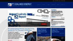 What Coalindoenergy.com website looked like in 2019 (4 years ago)