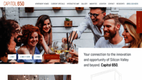What Capitol650.com website looked like in 2019 (4 years ago)