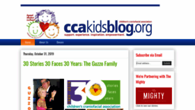 What Ccakidsblog.org website looked like in 2019 (4 years ago)