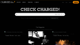 What Charged.fm website looked like in 2019 (4 years ago)