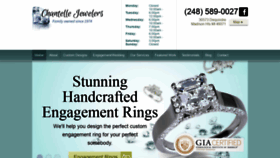 What Chantellejewelers.com website looked like in 2019 (4 years ago)