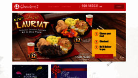What Chowking.ae website looked like in 2019 (4 years ago)