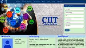What Ciitinstitute.com website looked like in 2019 (4 years ago)