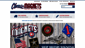 What Classicmagnets.com website looked like in 2019 (4 years ago)