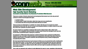 What Connweb.com website looked like in 2019 (4 years ago)