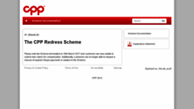 What Cppredressscheme.co.uk website looked like in 2019 (4 years ago)