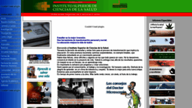 What Cienciasdelasalud.edu.ar website looked like in 2019 (5 years ago)