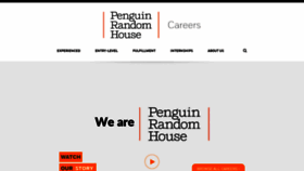 What Careers.penguinrandomhouse.com website looked like in 2019 (4 years ago)