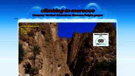 What Climbing-in-morocco.com website looked like in 2019 (4 years ago)