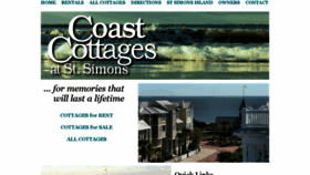 What Coastcottages.com website looked like in 2019 (4 years ago)