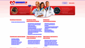 What Cardiography.ru website looked like in 2019 (4 years ago)