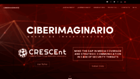 What Ciberimaginario.es website looked like in 2019 (4 years ago)