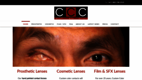 What Customcolorcontacts.com website looked like in 2019 (4 years ago)