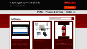 What Casolsystems.in website looked like in 2019 (4 years ago)