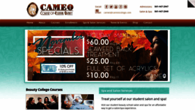 What Cameocollege.com website looked like in 2019 (4 years ago)