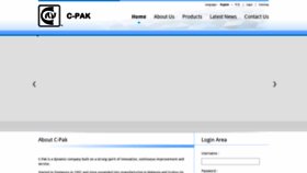 What Cpak.com.sg website looked like in 2019 (4 years ago)