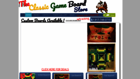 What Classicgameboardstore.com website looked like in 2019 (4 years ago)