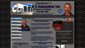 What Courtneysccauto.com website looked like in 2019 (4 years ago)