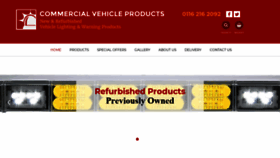 What Commercialvehicleproducts.co.uk website looked like in 2019 (4 years ago)