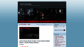 What Cod5zombies.wordpress.com website looked like in 2019 (4 years ago)