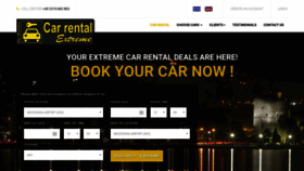 What Carrentalextreme.com website looked like in 2019 (4 years ago)