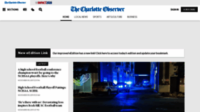 What Charlotteobserver.com website looked like in 2019 (4 years ago)