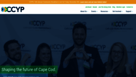 What Capecodyoungprofessionals.org website looked like in 2019 (4 years ago)