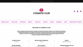 What Cosmetixclub.com website looked like in 2019 (4 years ago)