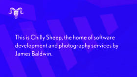 What Chillysheep.co.uk website looked like in 2019 (4 years ago)