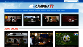 What Campinatv.ro website looked like in 2019 (4 years ago)