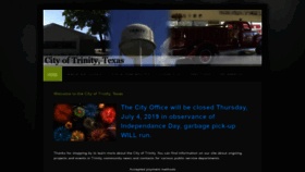 What Cityoftrinity.com website looked like in 2019 (4 years ago)