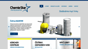 What Chemiestar.cz website looked like in 2019 (4 years ago)