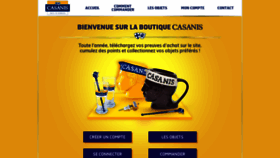 What Casanis.fr website looked like in 2019 (4 years ago)