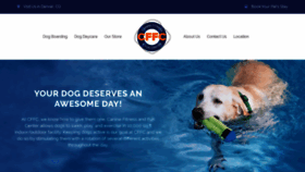 What Caninefitnessandfuncenter.com website looked like in 2019 (4 years ago)