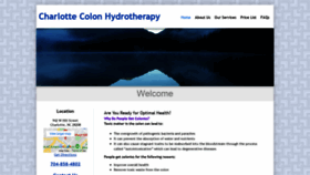 What Charlottecolonhydrotherapy.com website looked like in 2019 (4 years ago)